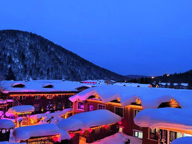 8D6N Harbin · Yabuli · Snow Town Ice & Snow